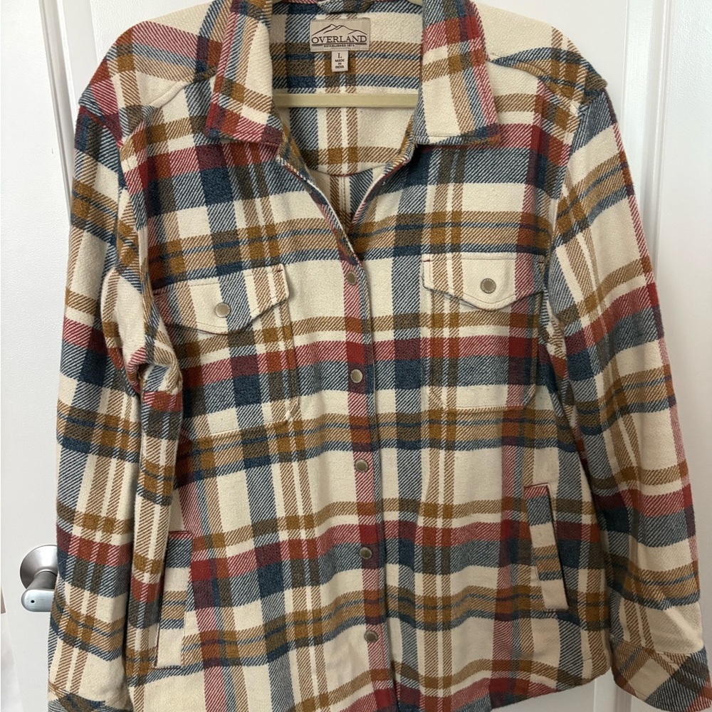 Plaid Women's Utility Jacket - Overland Sheepskin
